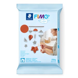 Staedtler Fimo Air Light Terrakotta, 250g Packung Modelliermasse für Hobby und Kunst.