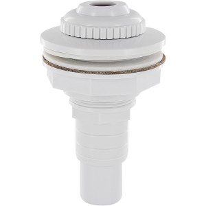 Steinbach Einlaufdüse S1 für Aufstellbecken, Ø 32/38 mm, aus Kunststoff.