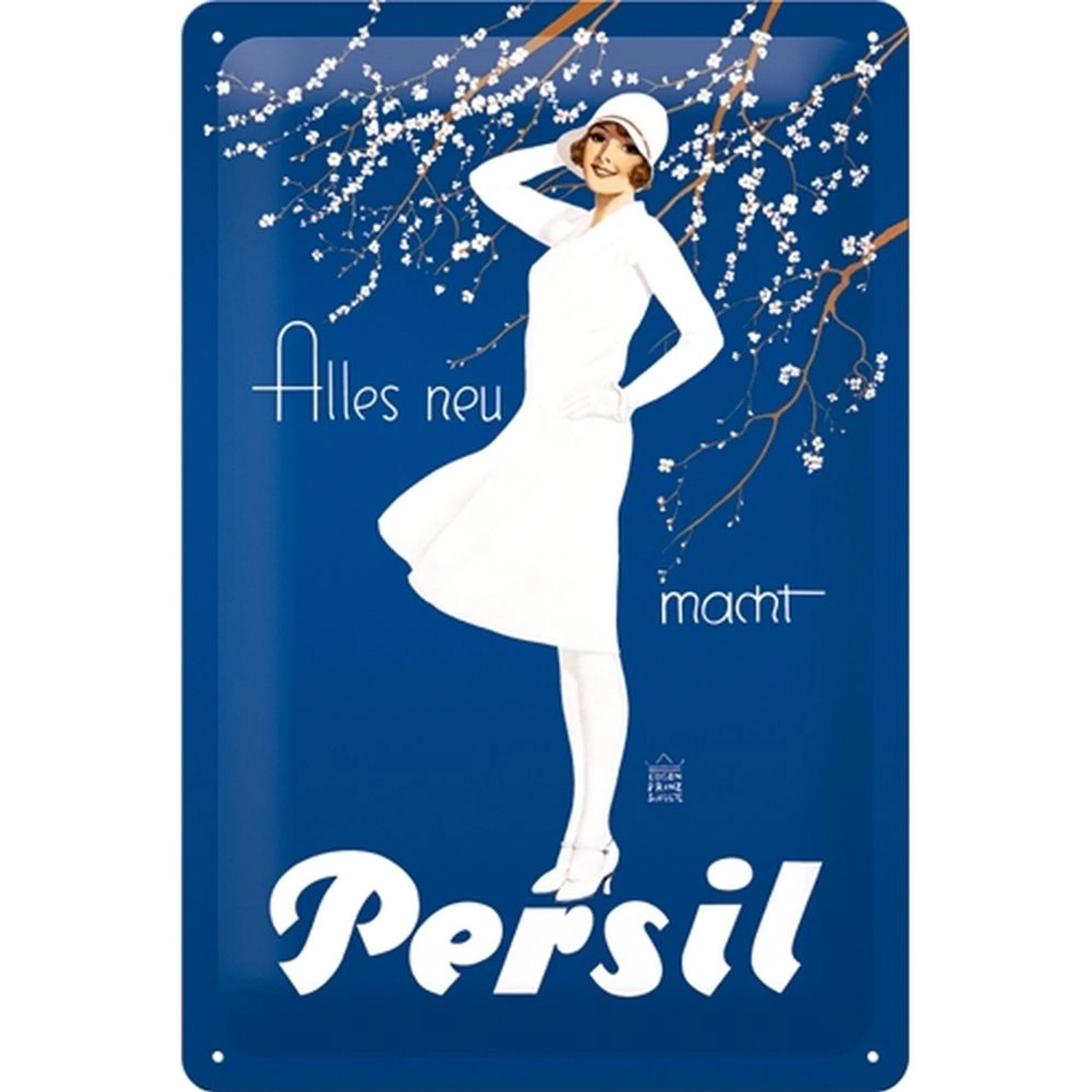 Nostalgic-Art Blechschild 20 x 30cm - Persil - Weisse Dame Blau günstig online kaufen