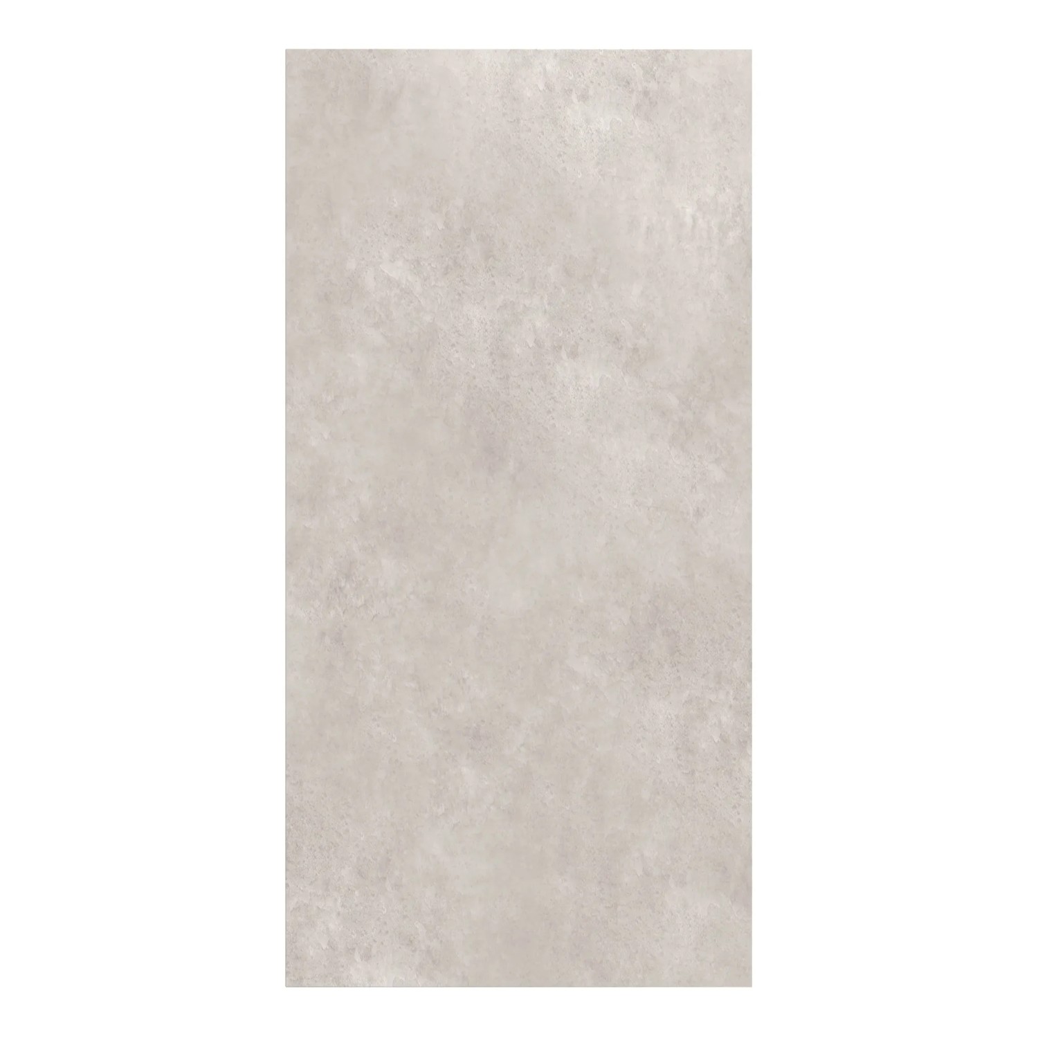 Feinsteinzeug Bodenfliese Ektos Grau, 59,8x29,8 cm, matte Oberfläche in Betonoptik.