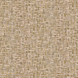 Holz-Tapete in Flechtoptik, Naturfarben, Vliestapete für Wohn- und Schlafzimmer.