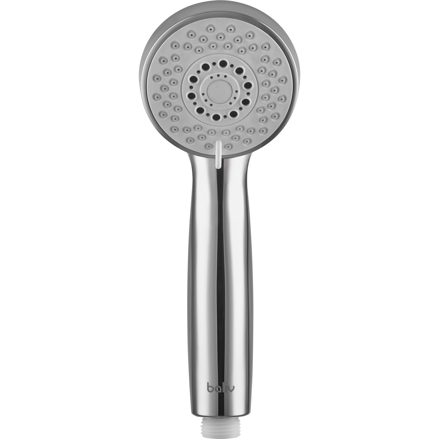 Verchromte baliv Handbrause mit drei Strahlarten, Teil des Duschbrause-Sets DBS-70.50.