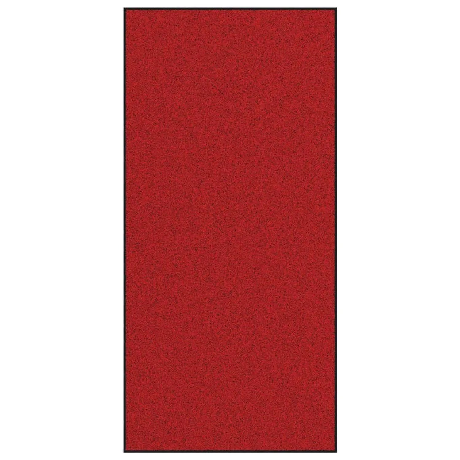 vidaXL Fußmatte Rot und Schwarz 120 x 250 cm Polyamid und PVC 4100725 günstig online kaufen