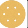 Bosch Expert Schleifblatt C470, Ø 150mm, K80, 5er-Pack für Exzenterschleifer.