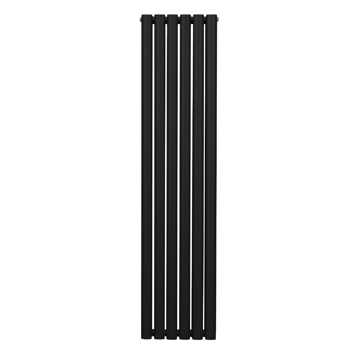 Monstershop Oval Röhrenheizkörper 1600mm x 360mm Schwarz günstig online kaufen