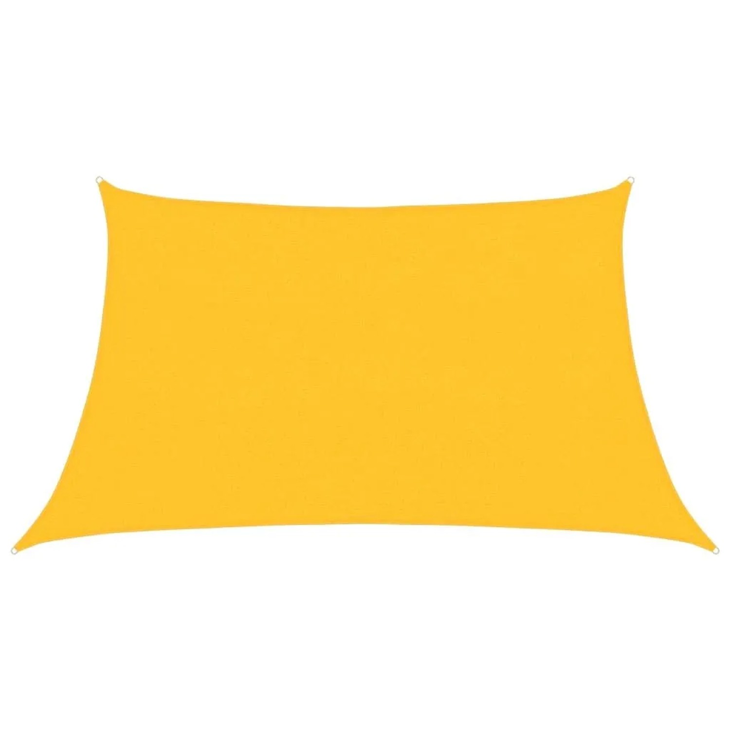 Furnicato Sonnensegel 160 G M² Gelb 3 4x2 M Hdpe