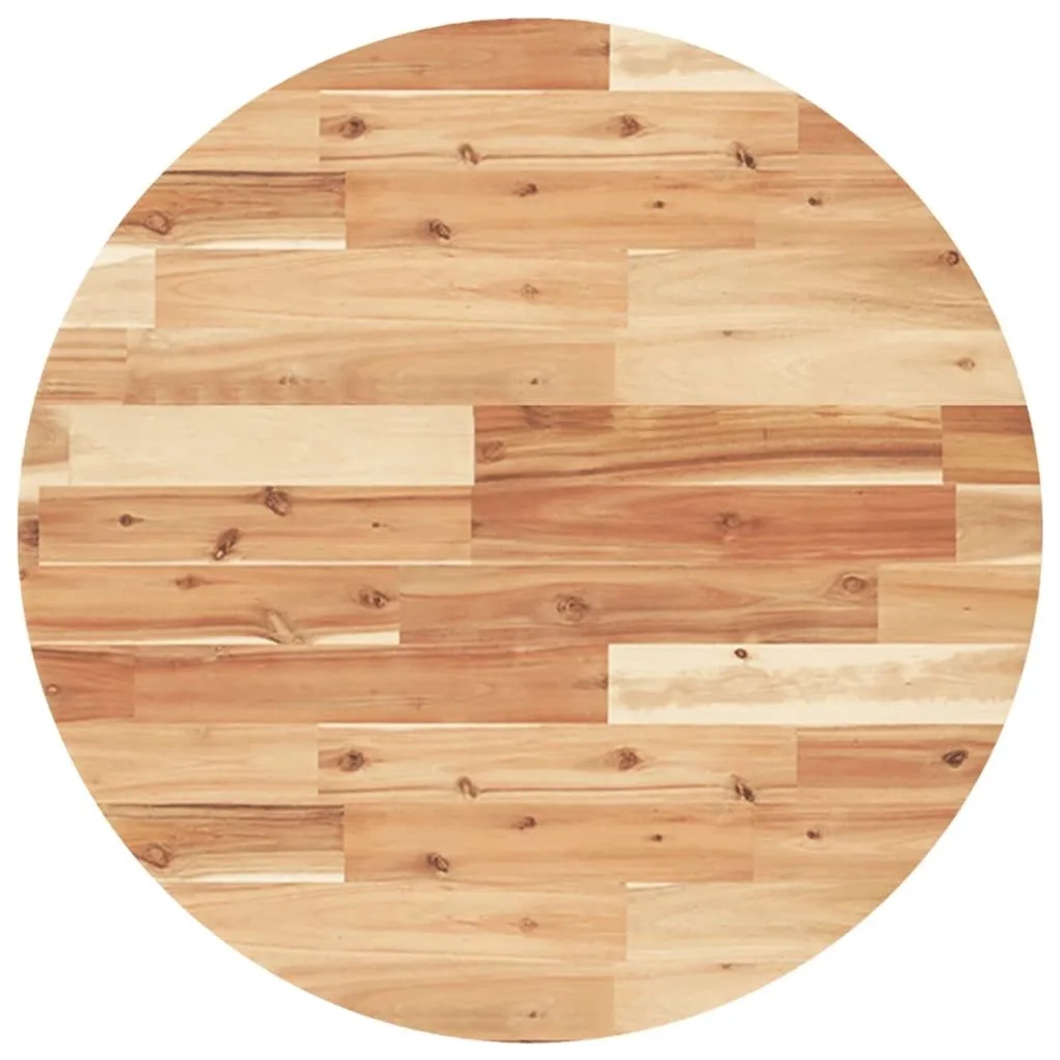 vidaXL Tischplatte Rund Ø70x4 cm Massivholz Akazie 4008703