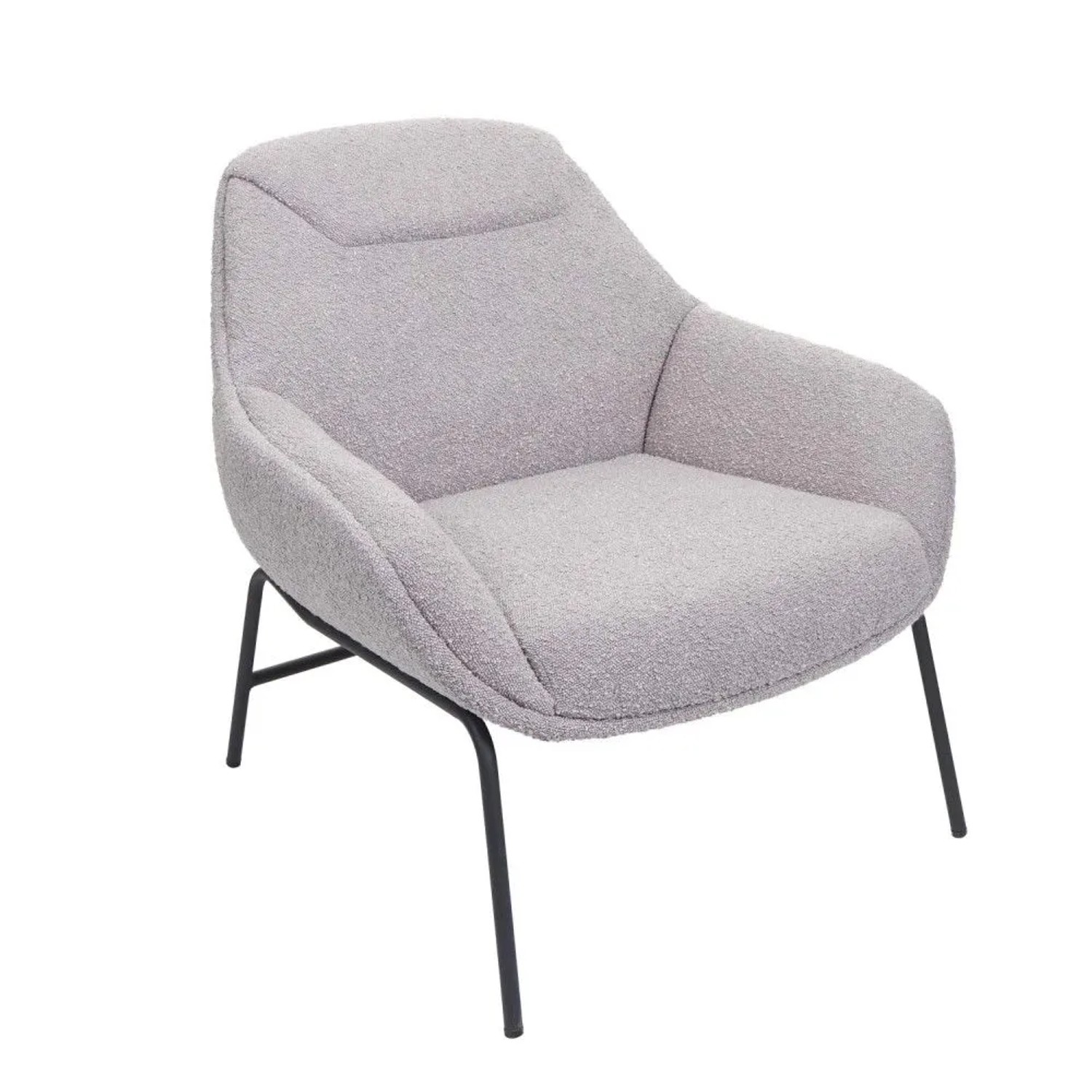 MCW Lounge-Sessel J77 Hellgrau