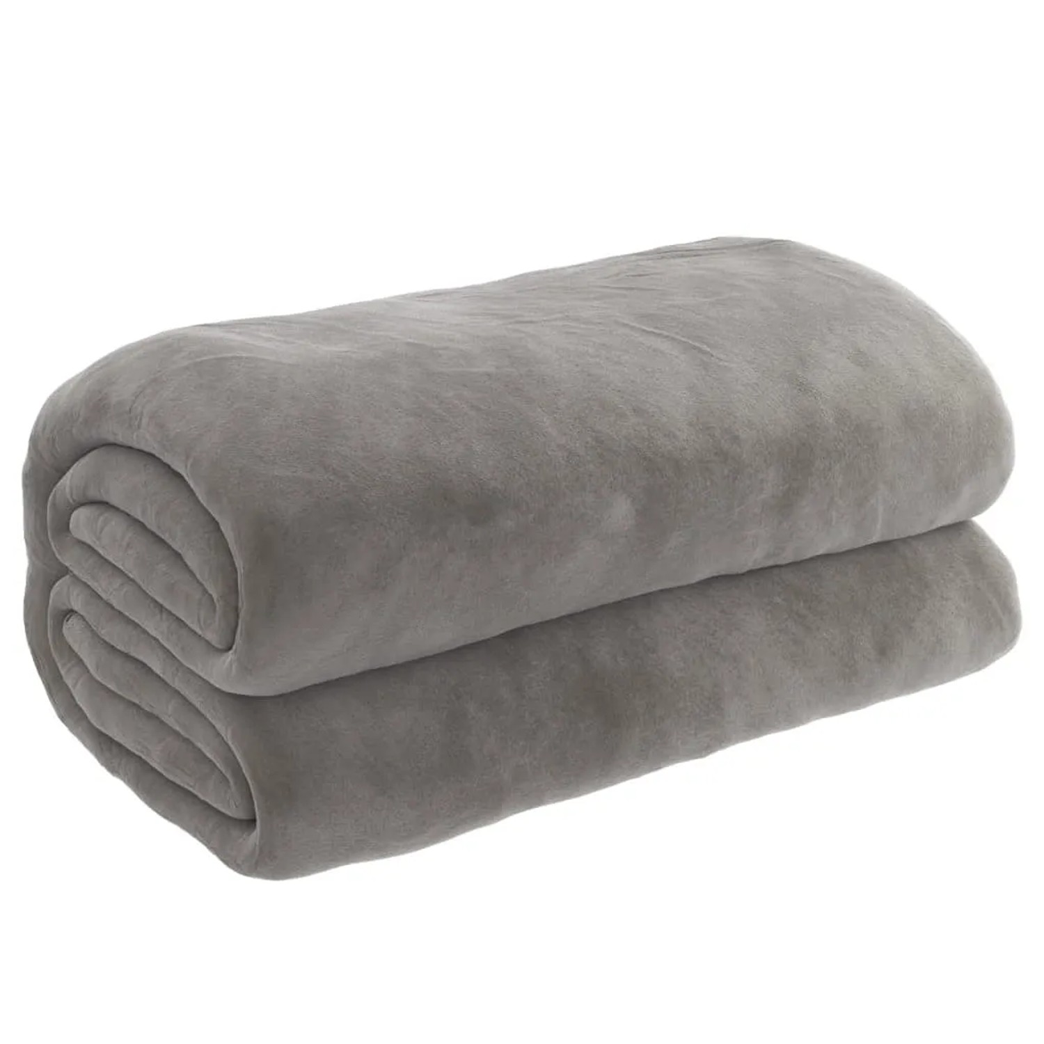 vidaXL Gewichtsdecke mit Bezug Grau 150x200 cm 7 kg Stoff