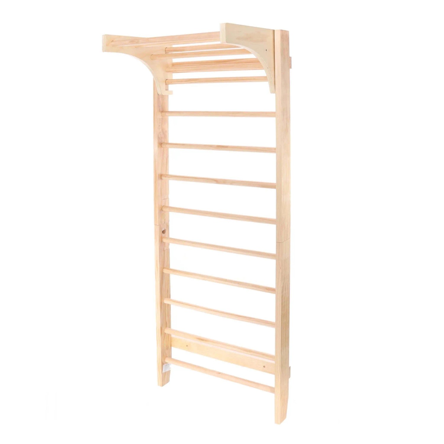 Toboli Sprossenwand In Holzoptik 220Cm Sproßenwand Kletterwand Turnwand Fitness