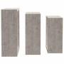 vidaXL Würfelregale 3 Stk Betongrau 326721_6