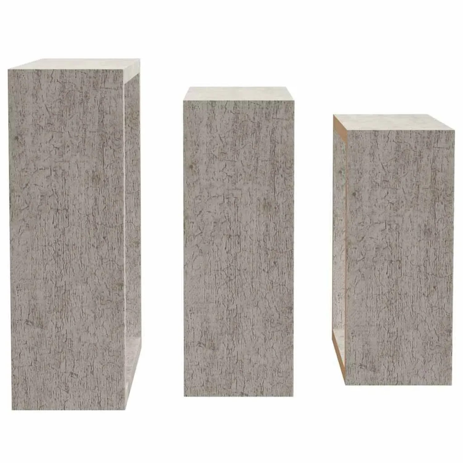 vidaXL Würfelregale 3 Stk Betongrau 326721_6