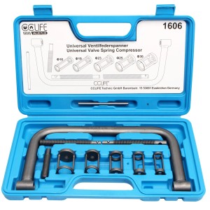 CCLIFE 10tlg Universal Ventilfederspanner Satz Ventil Montage Kompressor Werkzeug Kit