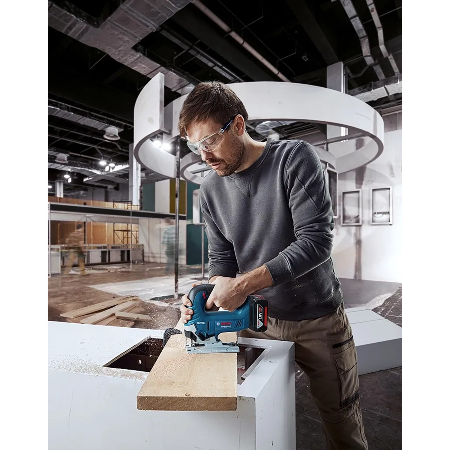 Bosch Professional Akku Stichsäge GST 18 V-125 B Pendelhub kaufen bei OBI