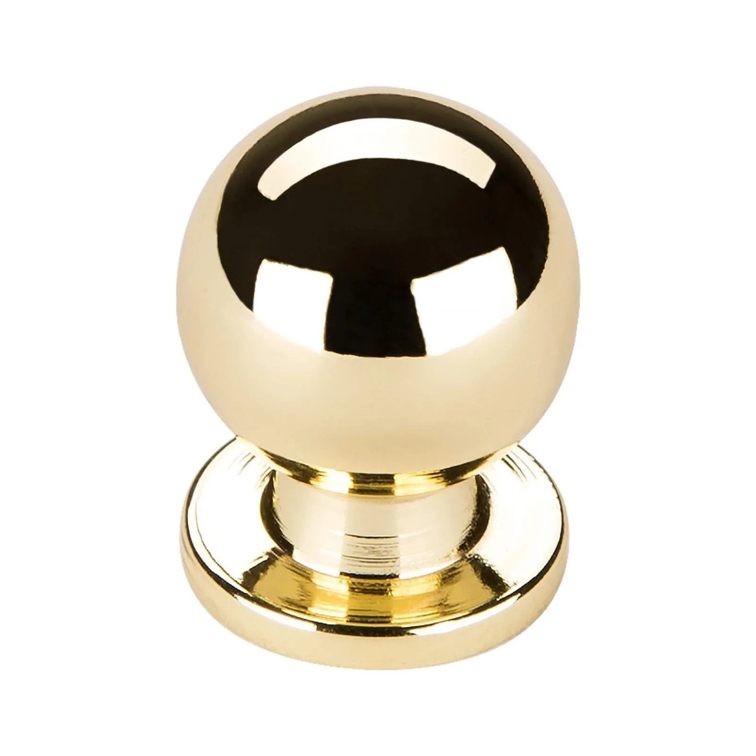 SOTECH Möbelknopf K-01 Ø18 mm Messingoptik