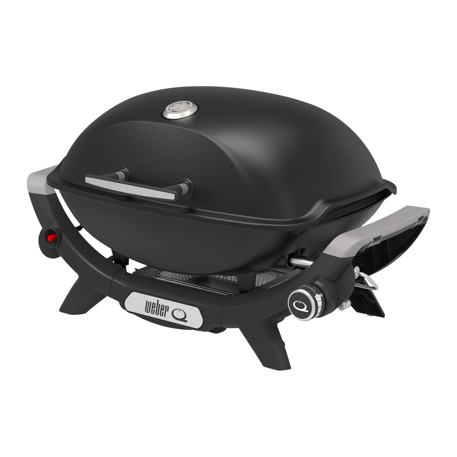 Weber Mobiler Gasgrill Q2100N 4.11 kW Gussrost Schwarz kaufen bei OBI