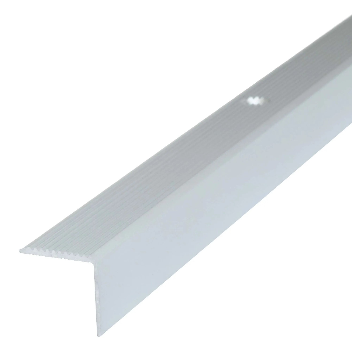 Dalsys Treppenkantenprofil 200cm x 42mm x 20mm Silber Ebenmäßiges Fugenbild