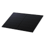 Schwarzes Anker Solix Solarpanel für Balkonkraftwerk, 500W Leistung.