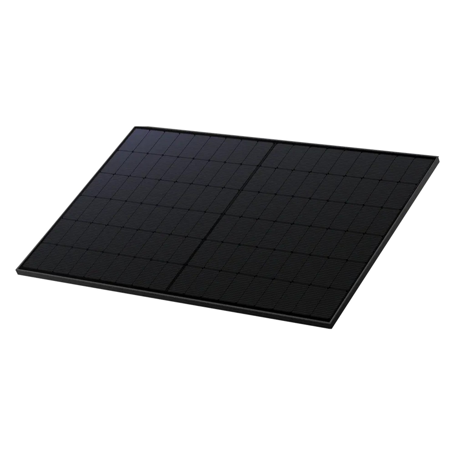Schwarzes Anker Solix Solarpanel für Balkonkraftwerk, 500W Leistung.