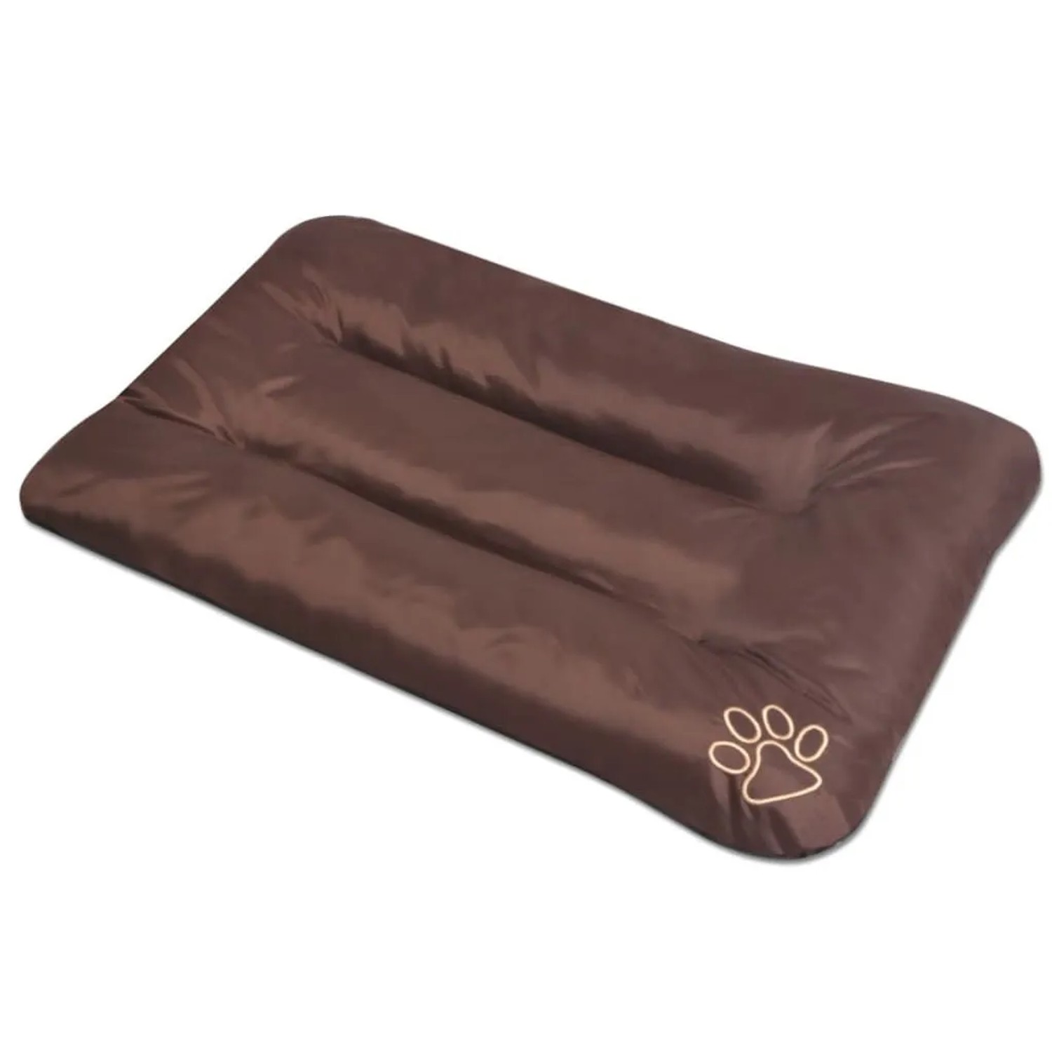 vidaXL Hundebett Größe L Braun 170445