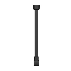 Schwarze Schöner Wohnen Deckenstütze Jete (57 cm) zur Stabilisierung von Duschstangen.