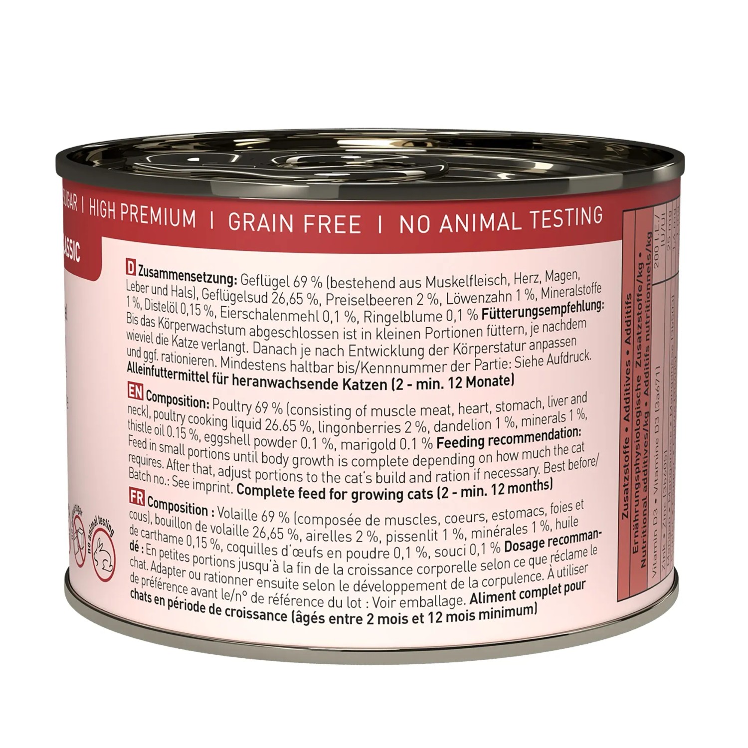 Catz Finefood Katzen-Nassfutter Kitten Geflgel 200 g kaufen bei OBI