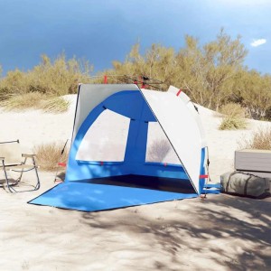 Furnicato Strandzelt Azurblau 224 X 138 X 142 Cm Quick Release System