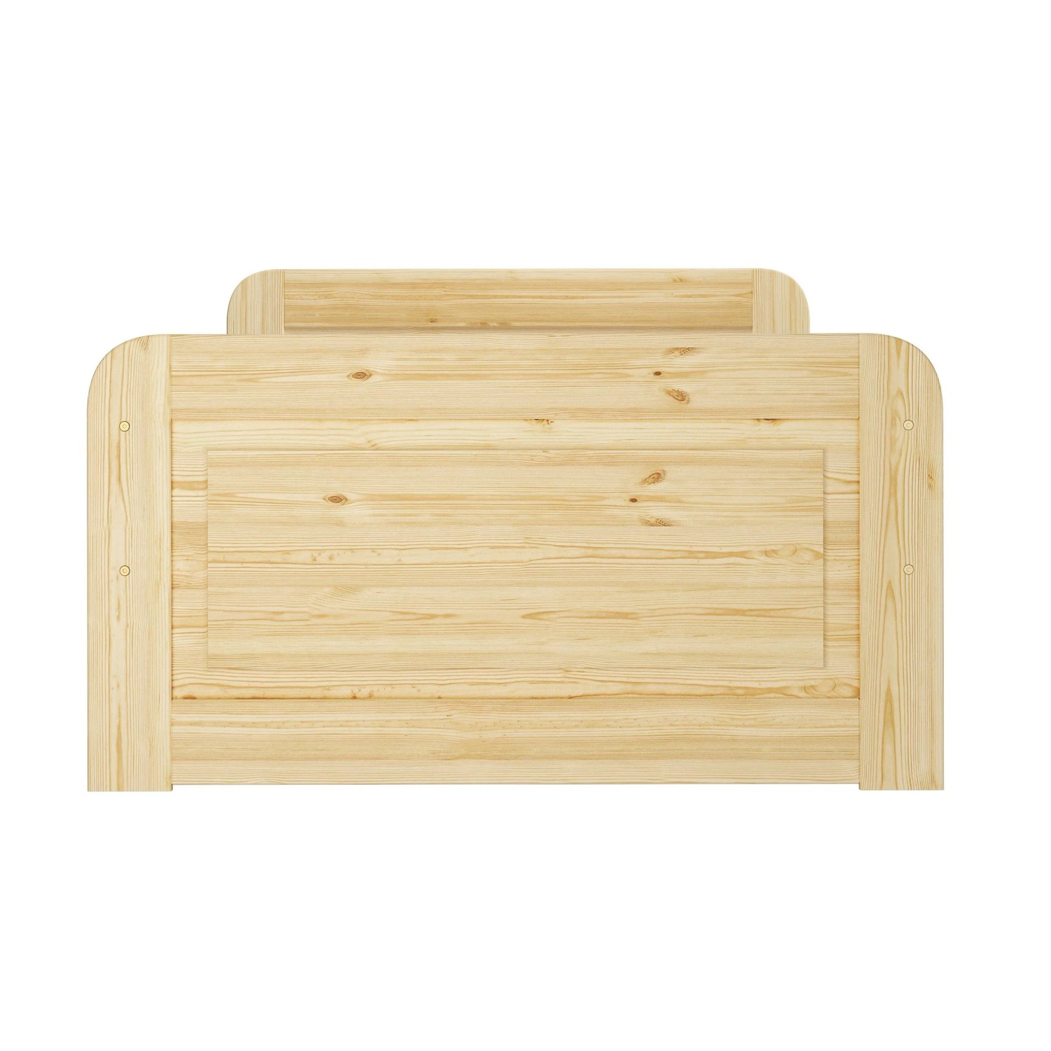 Erst-Holz Seniorenbett 100 x 220 Überlänge Kiefer Massiv mit Rollrost Modell 42_9