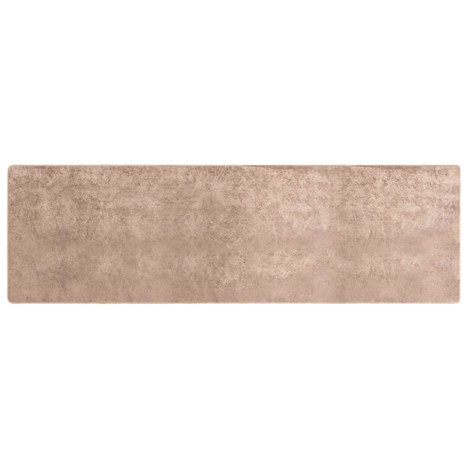 vidaXL Teppichläufer MARSA Sand 80 x 250 cm Polyester und PVC 42023113
