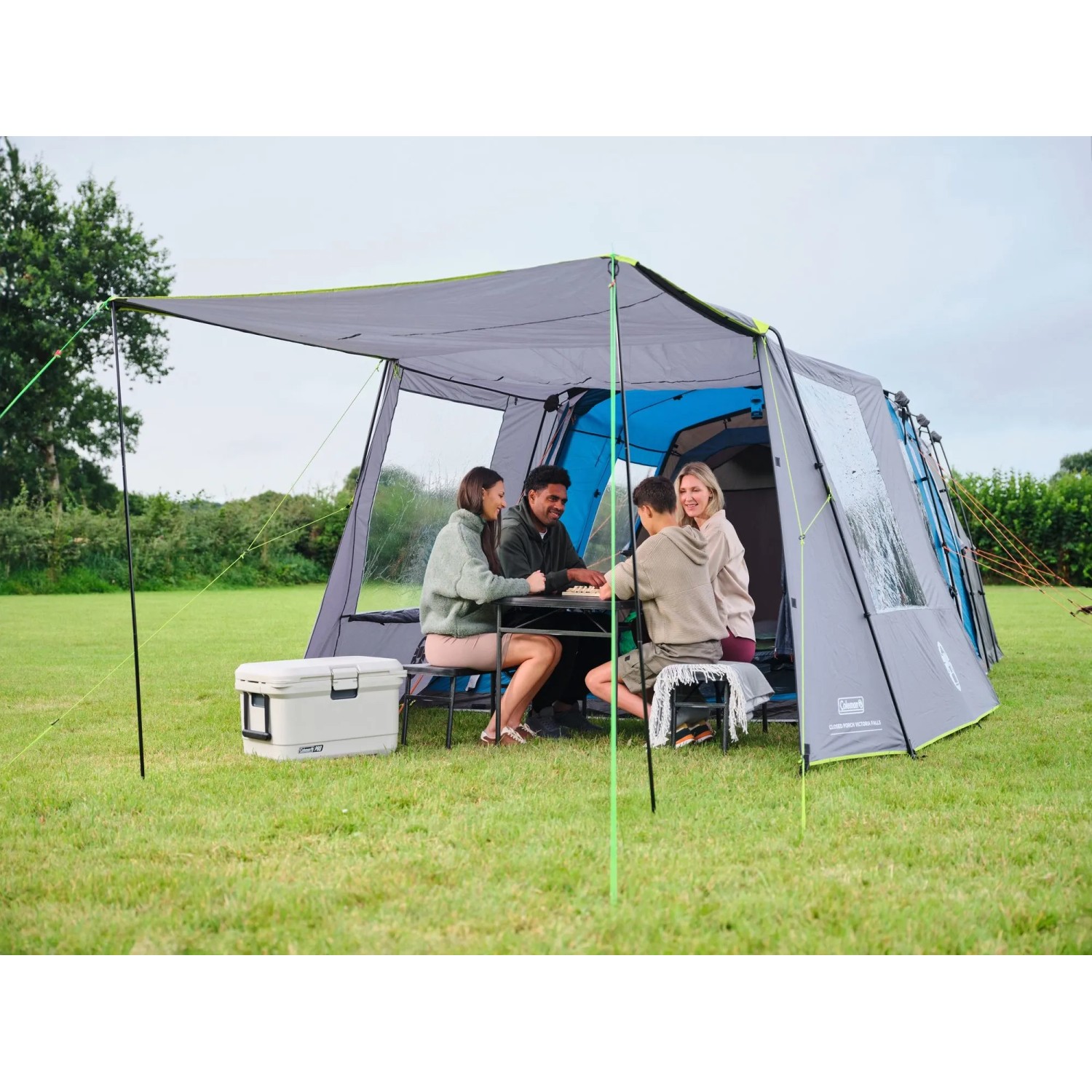 Coleman Zelt FastPitch Victoria Falls Outdoor 4 Personen Türkis_8