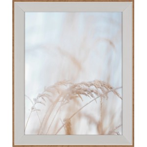 Holz-Bilderrahmen Natur, 24x30 cm, FSC-zertifiziert für Wandmontage.