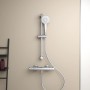 Ideal Standard Ceratherm T50 Duschsystem mit Brausestange, Chrom.