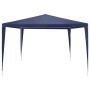 Blaues Partyzelt 3x3 m von vidaXL für Garten, Party oder Camping als Sonnenschutz.