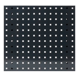 PROREGAL Lochplatte, 49,3x45,6 cm, Anthrazitgrau, für Lochwandsysteme.