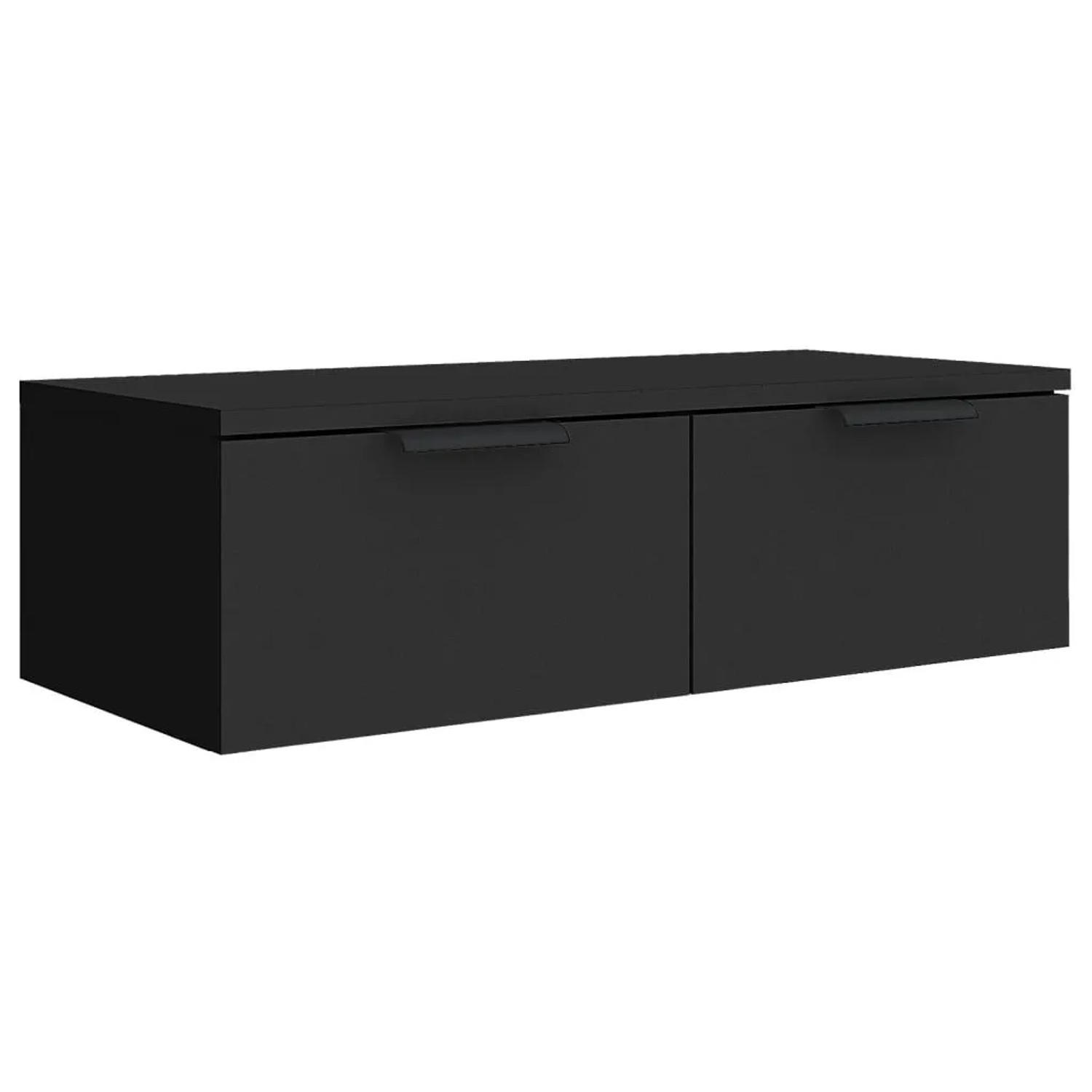 vidaXL Wandschrank Schwarz 68x30x20 cm Holzwerkstoff 811395 günstig online kaufen