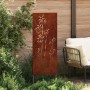 vidaXL Garten Sichtschutz-Leinwand Rostig 50 x 140 cm Wetterfeststahl 876300_3