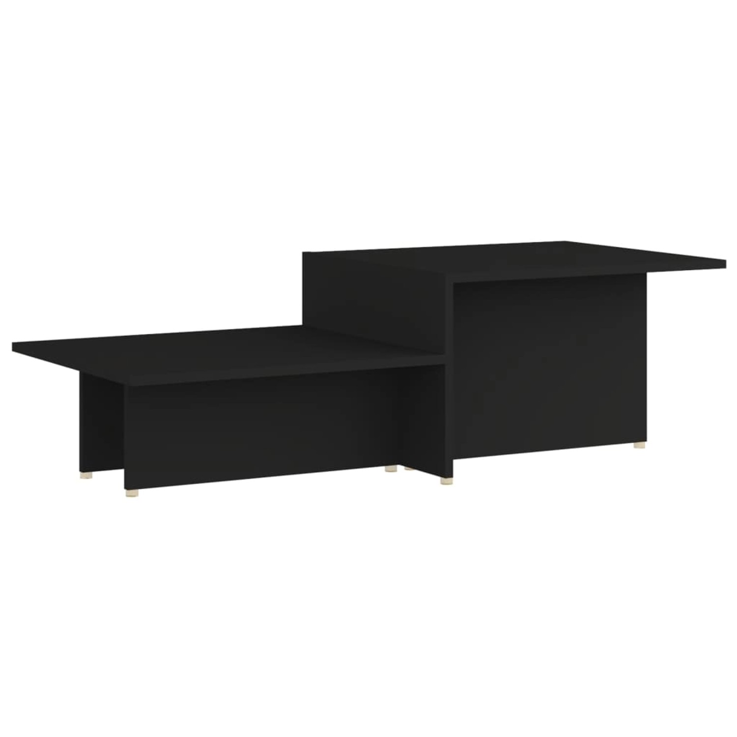 vidaXL Couchtisch Schwarz 111,5x50x33 cm Holzwerkstoff 805563 günstig online kaufen