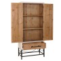 MCW Hochschrank N30 Massiv-Holz MDF 167x72x41cm_10