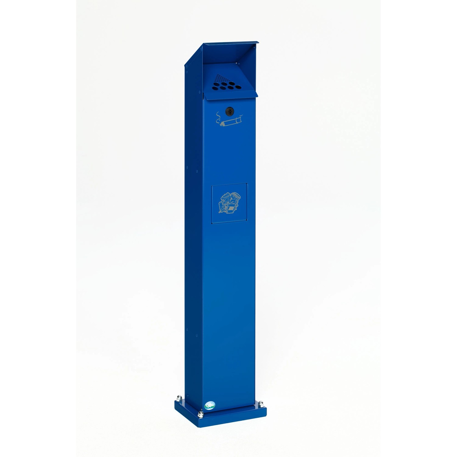 PROREGAL Kombiascher Standsäule Für Außenbereich HxBxT 115 x 18 x 15 cm Ver günstig online kaufen