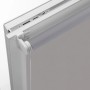 Gardinia EasyFix Thermo Rollo, 90x210 cm, grau, mit Kettenzug und Klemmträgern zur einfachen Montage.