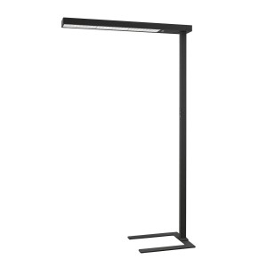 Arcchio LED Bürostehleuchten Susi 10008329 Dimmbar mit Bewegungsmelder Modern in Schwarz aus Aluminium 2-flammig Arbeitszimmerleuchte