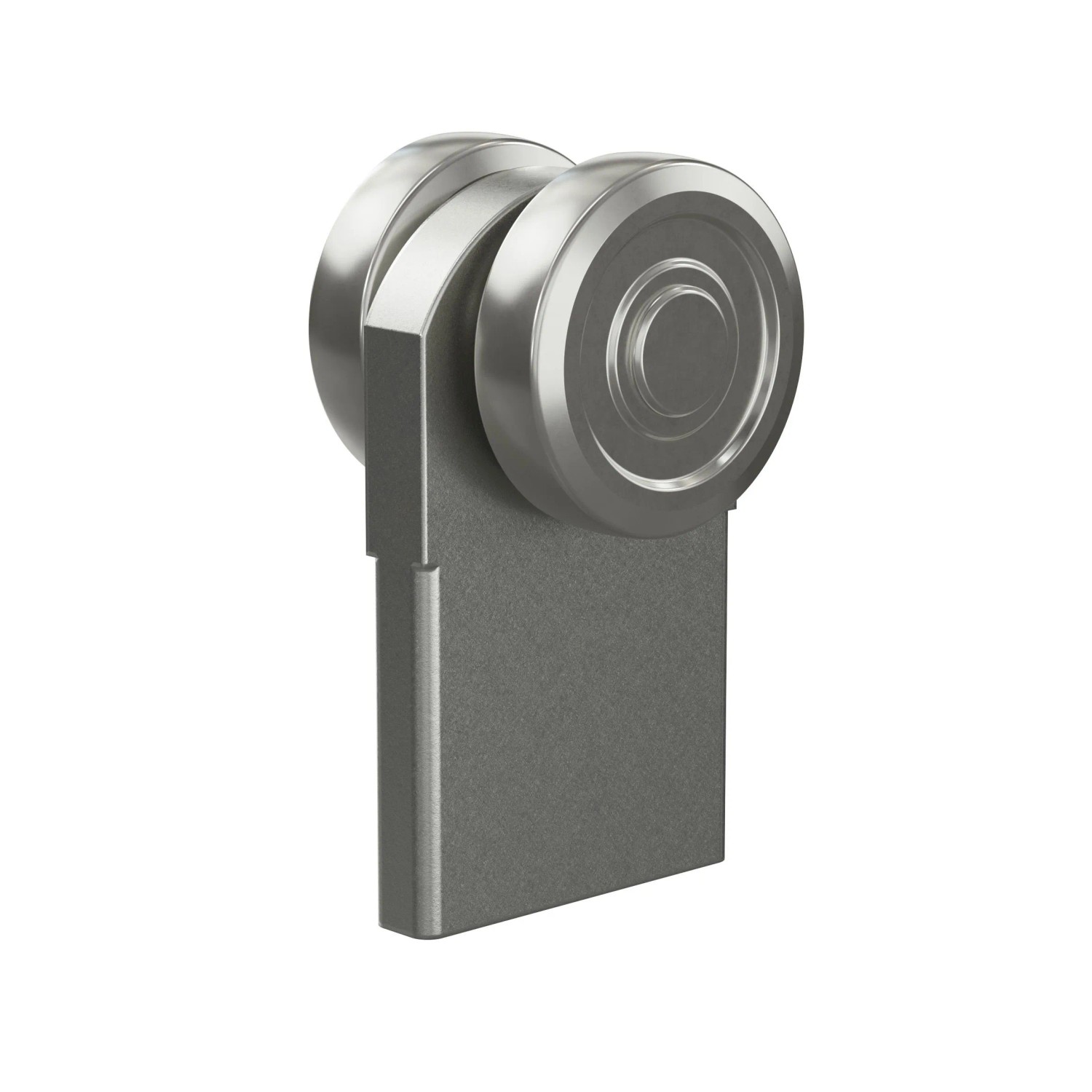 FeNau Einfachrolle Zum Anschweißen MEA Gr. 4 Verzinkt Ø 59 mm 10336829