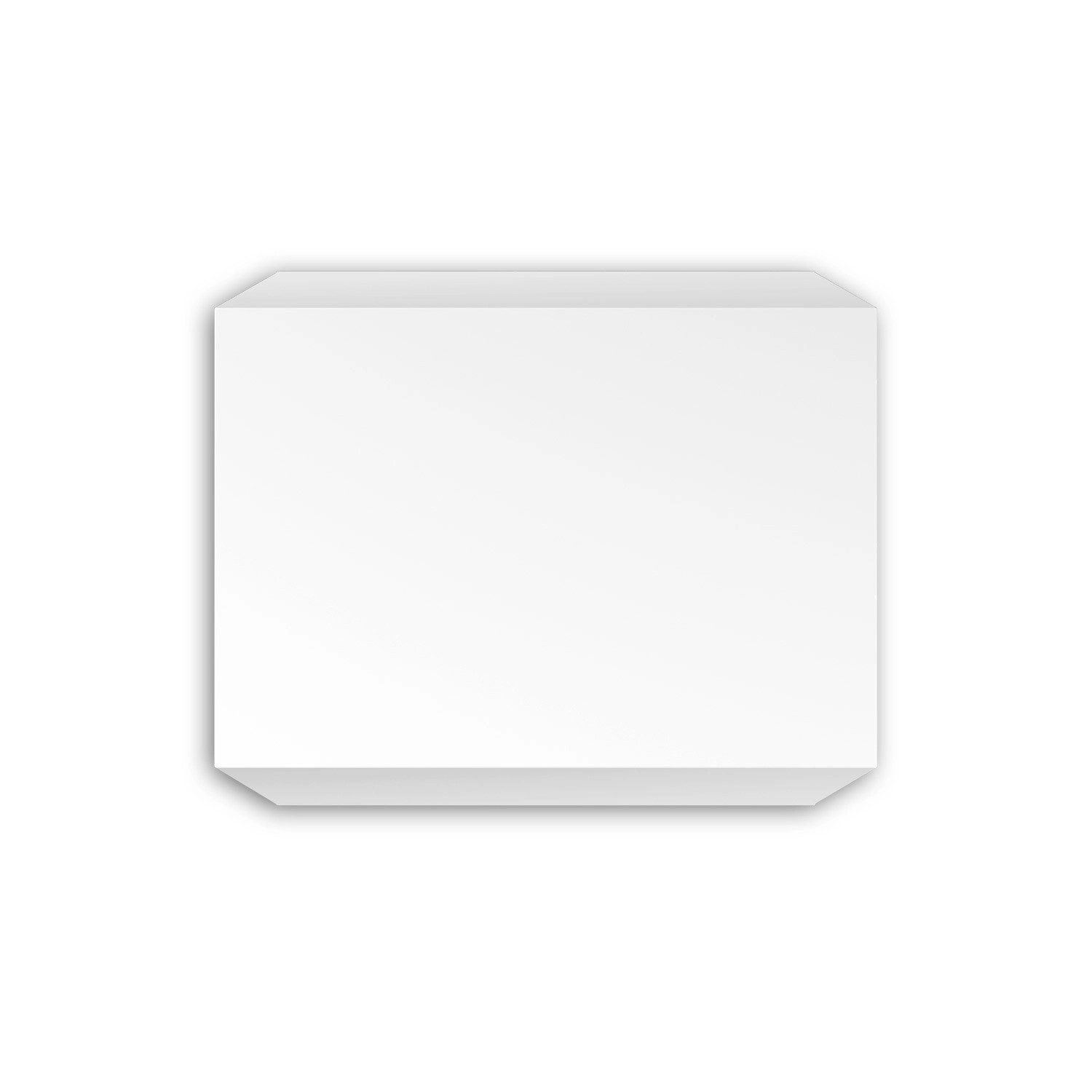 PROFHOME 486005 Bosse Fassaden Element Zierelement Außenstuck, 36 cm x 4,2 cm x 29 cm Weiß