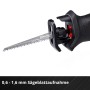 Einhell Akku-Universalsäge TE-AP 18/13 Li-Solo mit Sägeblattaufnahme (0,6-1,6 mm).