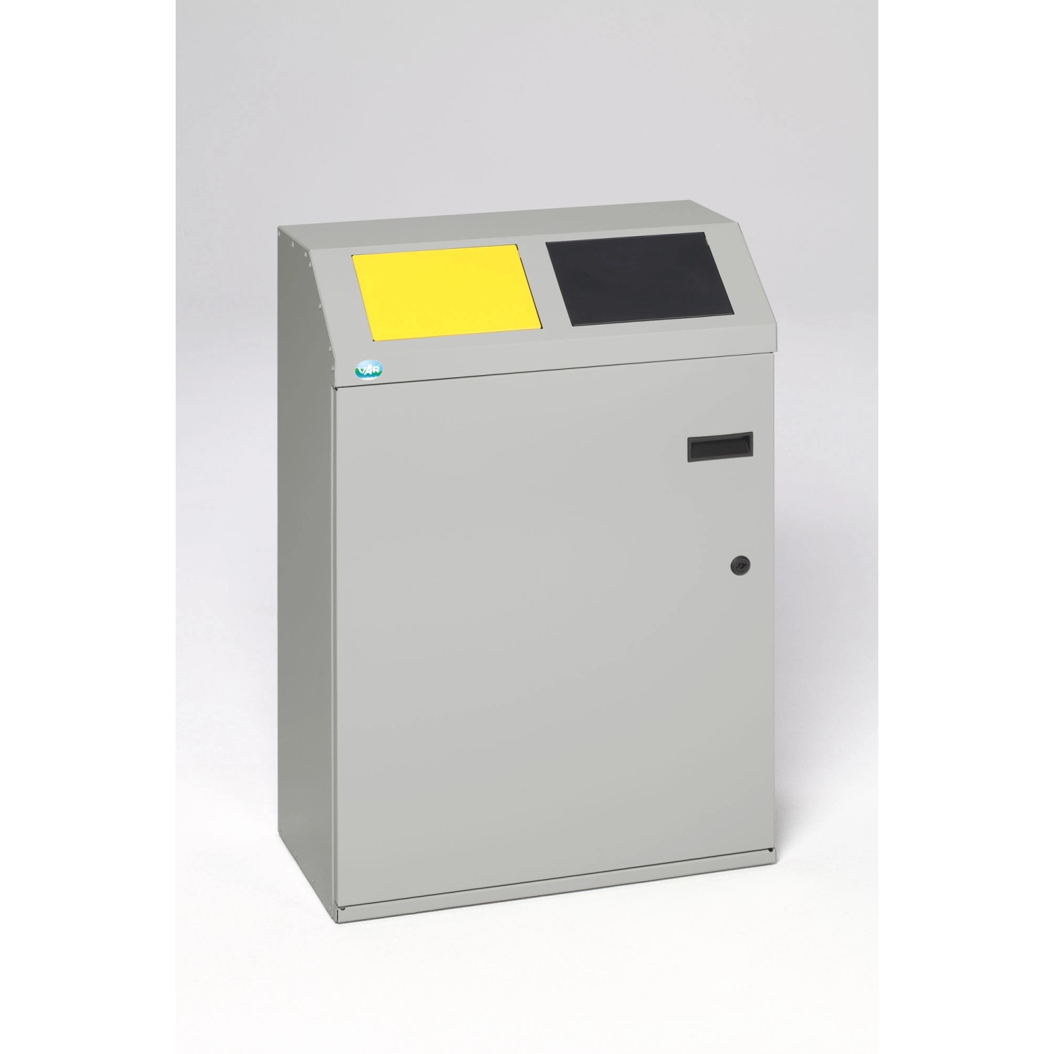 PROREGAL Robustes Wertstoffsortiersystem Eckig 2 Fach 48 Liter Je Behälter günstig online kaufen