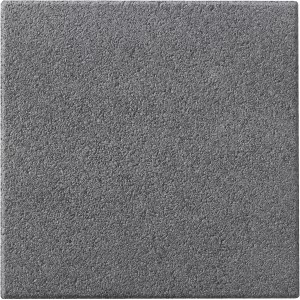 Terrassenplatte Vicenza Anthrazit, 40x40 cm, Beton mit Natursteinkörnung für Terrasse & Gartenwege.