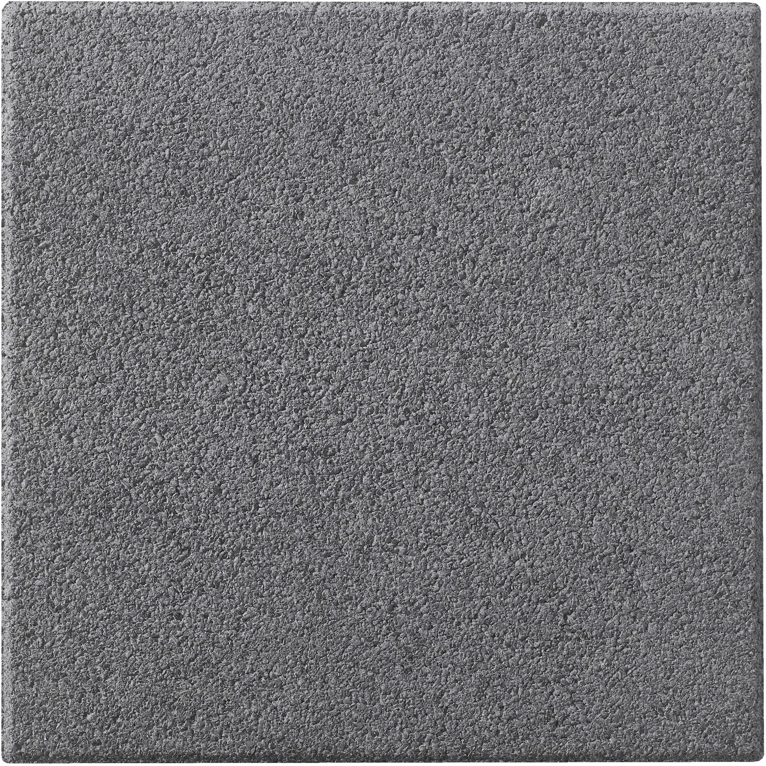 Terrassenplatte Vicenza Anthrazit, 40x40 cm, Beton mit Natursteinkörnung für Terrasse & Gartenwege.