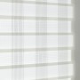 Gardinia EasyFix Doppelrollo Karo, 45x150 cm, weiß. Rollo mit transparenten und blickdichten Streifen.