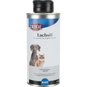 Trixie Lachsöl 250ml für Hunde und Katzen, für glänzendes Fell und gesunde Haut.