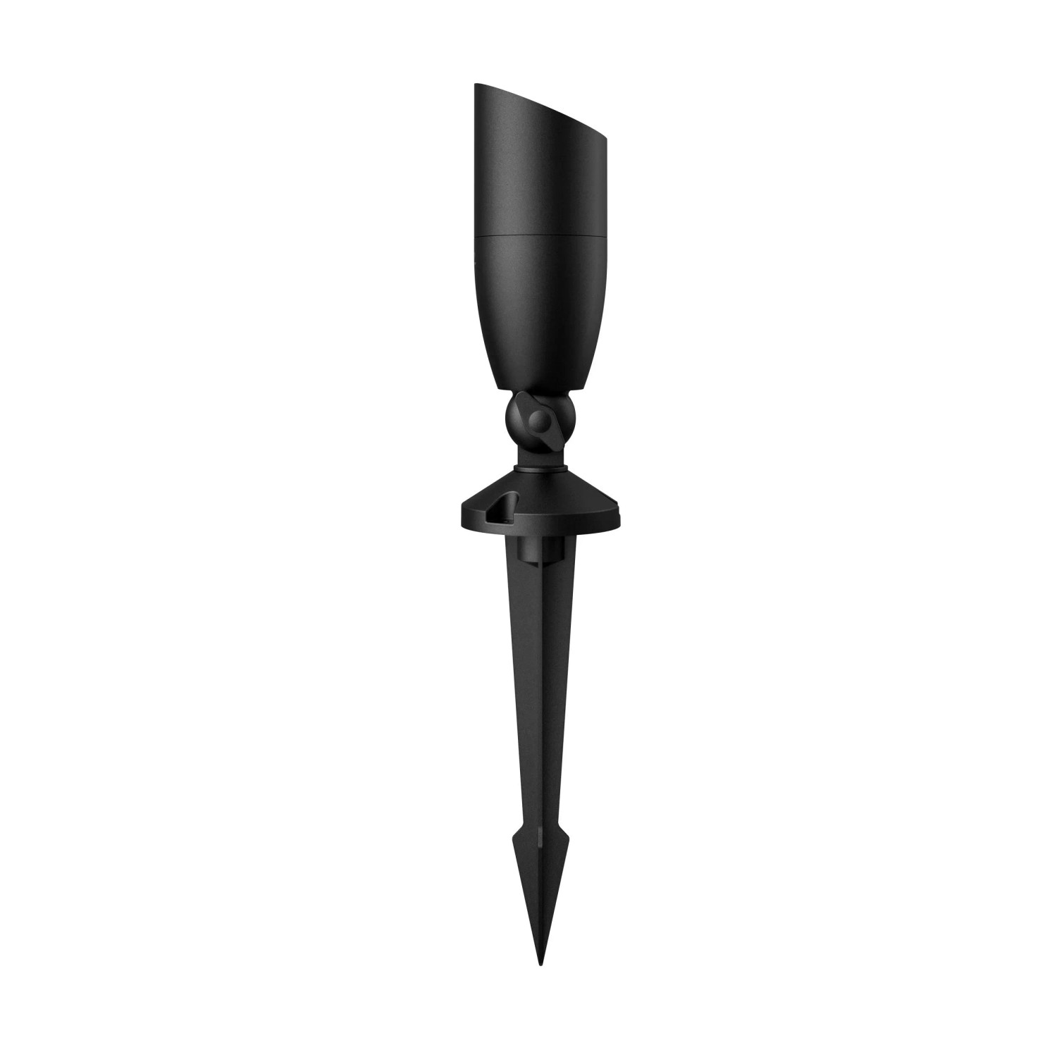 Schwarze WiZ LED Außenstandleuchte Spot (2er-Pack) für Garten und Terrasse.